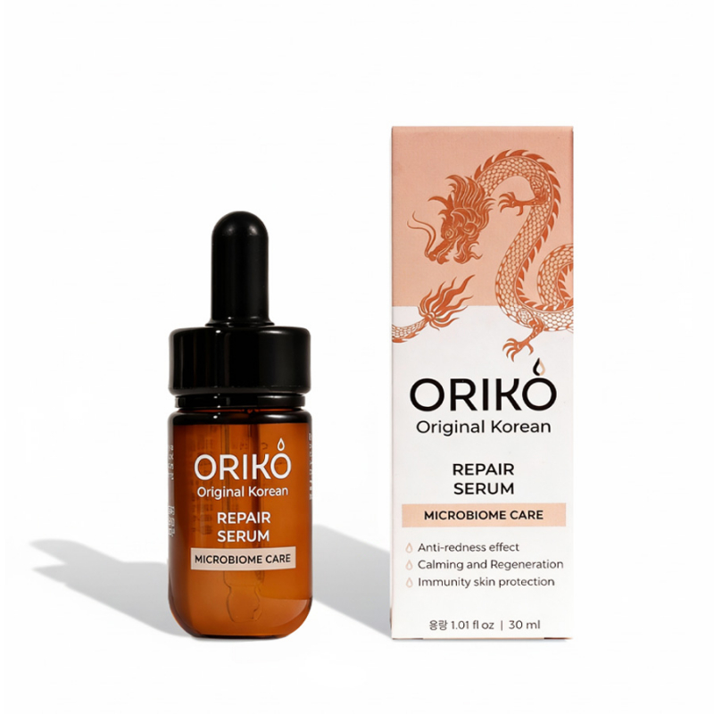 ORIKO Repair serum Microbiome care Сыворотка для лица, восстанавливающая микробиом кожи 30мл