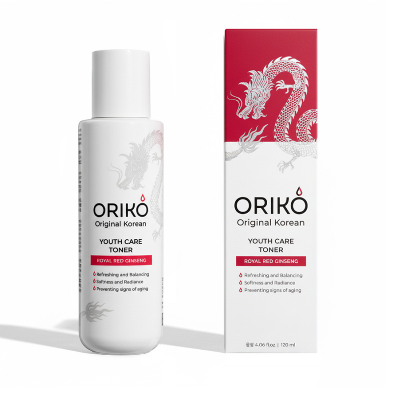 ORIKO Royal Red Ginseng Youth Care Toner Тонизирующий тонер с экстрактом красного женьшеня против первых морщин 120мл