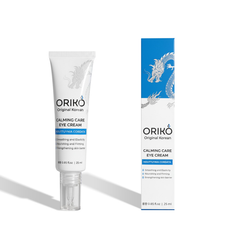 ORIKO Calming care eye cream with Houttuynia cordata extract Успокаивающий крем для век с экстрактом хауттюйнии и гиалуроновой кислотой 25мл