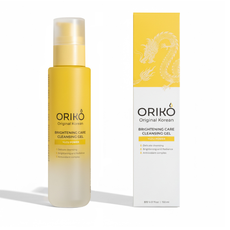 ORIKO Brightening care cleansing gel with yuzu extract Гель для умывания с экстрактом юдзу, выравнивающий тон кожи 150мл