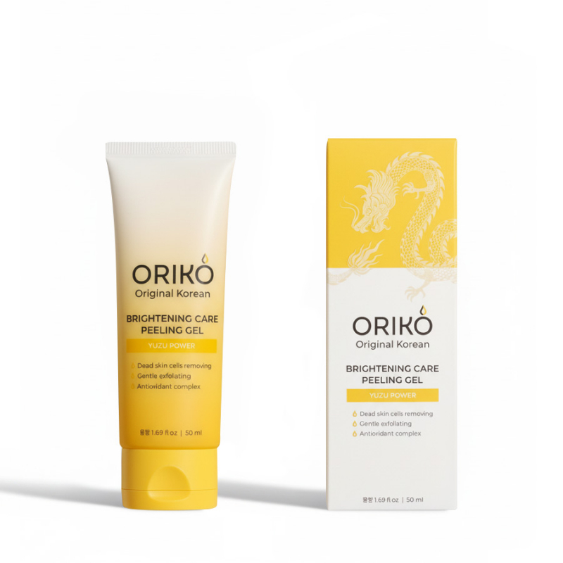 ORIKO Brightening care peeling gel with yuzu extract Пилинг-скатка с экстрактом юдзу, выравнивающая тон кожи 50мл