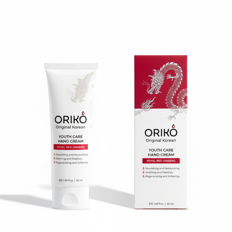 ORIKO Royal Red Ginseng Youth Care Hand Cream Питательный крем для рук с экстрактом красного женьшеня для повышения упругости кожи 50мл