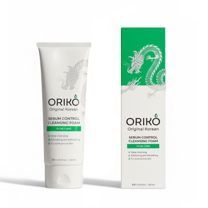 ORIKO Sebum Control Cleansing Foam Acne Care Пенка для умывания для проблемной кожи с кислотами 120мл