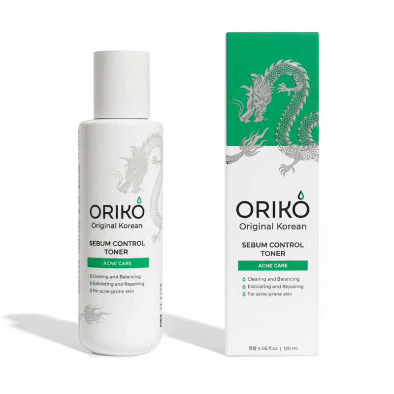 ORIKO Sebum Control Toner Acne Care Тонер для лица для проблемной кожи с ниацинамидом 120мл